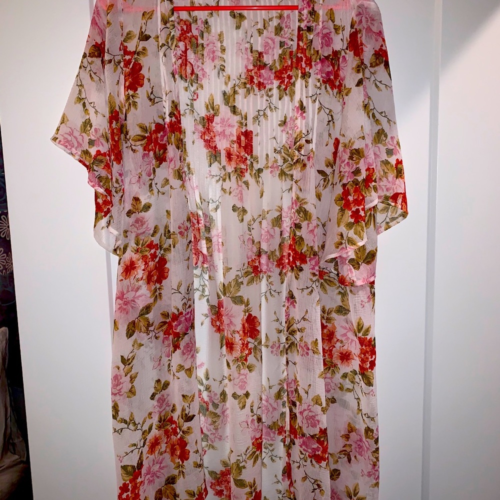 flowy long shirt